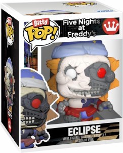 Bitty POP Five Nights at Freddys Withered Golden Freddy/Marionette/Lolbit/CHASE Eclipse Vinyl Figure 4 Pack