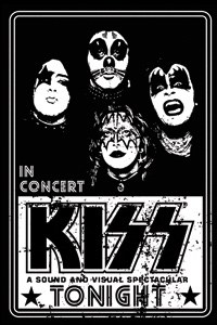 Kiss Poster Magnet