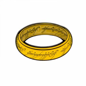 LOTR One Ring Enamel Pin