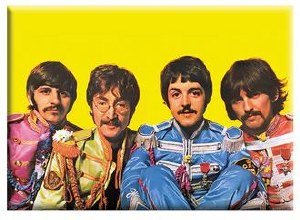 Beatles Sgt Pepper Magnet