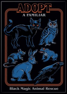 Adopt a Familiar Steven Rhodes Magnet