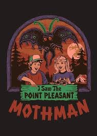 I Saw The Pleasan Point MothmanSteven Rhodes Magnet