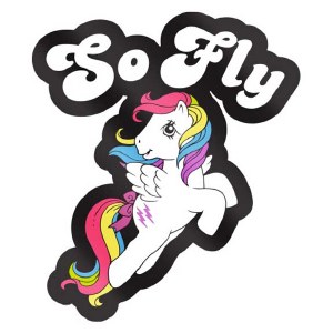 My Little Pony So Fly Pony Sticker