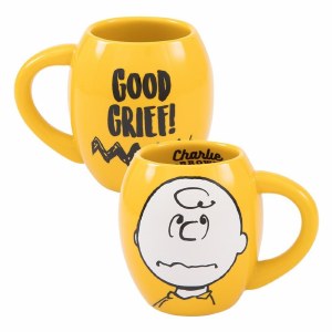 Peanuts Charlie Brown 18 oz Oval Mug
