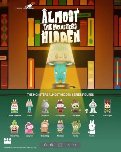 MONSTERS Almost Hidden Blind Blind Box Figure