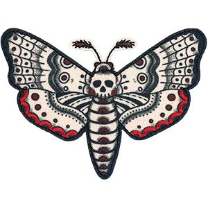 Skull Moth Patch