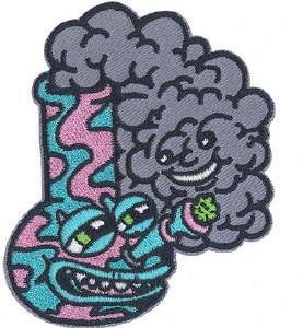Killer Acid Happy Bong Patch