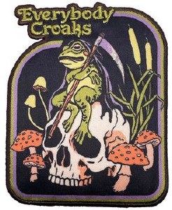 Steven Rhodes Everybody Croaks Patch