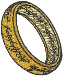Lord of the Rings One Ring Patch