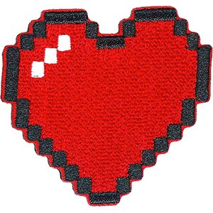 Bitmap Heart Patch