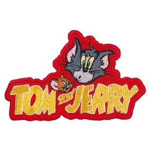 Tom &amp; Jerry Logo Patch
