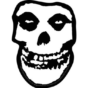 Misfits Skull Sticker