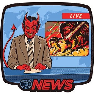 Steven Rhodes Breaking News Sticker