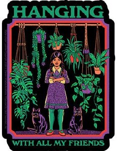 Steven Rhodes Hanging with All My Friends Sticker