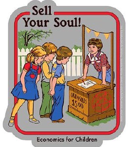 Steven Rhodes Sell Your Soul Sticker
