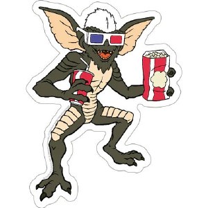 Gremlins Stripe Sticker
