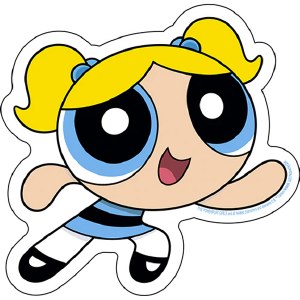 Powerpuff Girls Bubbles Sticker