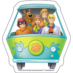 Hanna Barbera Scooby Van Sticker