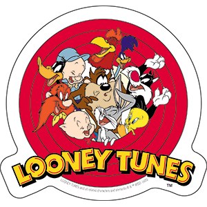 Looney Tunes Logo Sticker