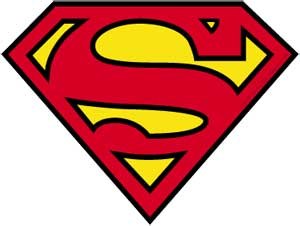 DC Superman Logo Sticker