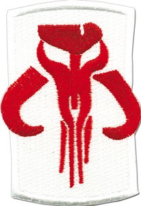 Star Wars Mandalorian Mythosaur Skull Patch