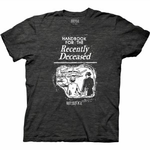 Beetlejuice Handbook for the Recently Deceased Book T-Shirt S