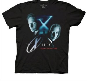 X-files Mulder &amp; Scully T-Shirt Medium