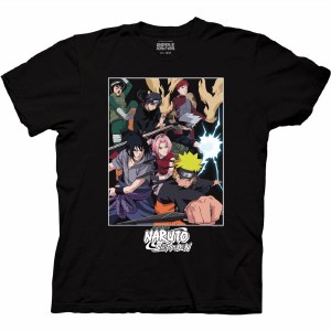 Naruto Shippuuden Cast T-Shirt S