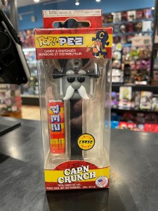 POP PEZ Quaker Oats CHASE Capn Crunch B&amp;W Dispenser