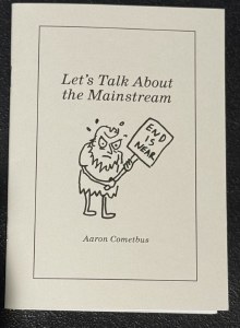 Let's Talk About the Mainstream Zine