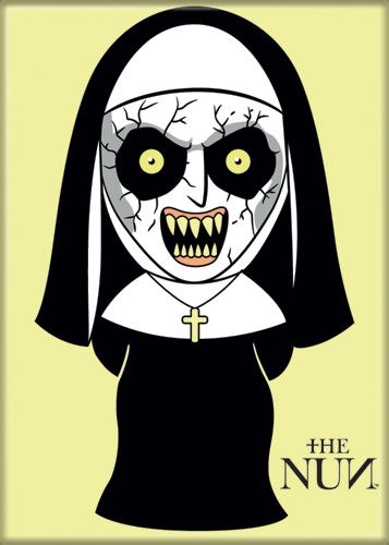Chibi The Nun Magnet Forbidden Planet Season 03 episode 017 the magnificent three. chibi the nun magnet