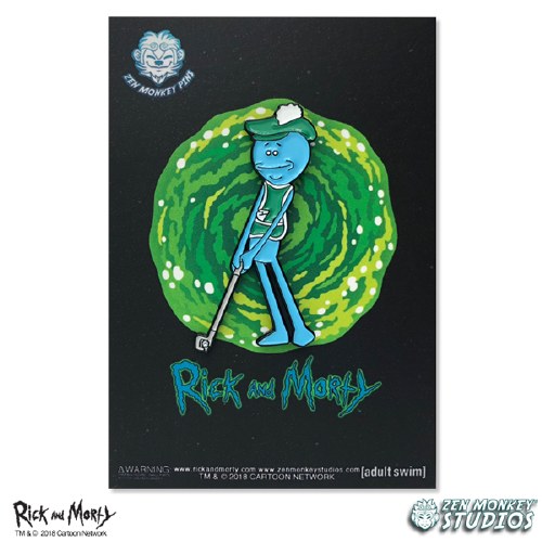 Collectible Pin Golfing Mr Meeseeks