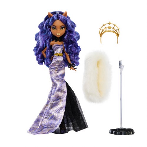  Monster High Clawdeen Wolf Fashion Doll with Purple