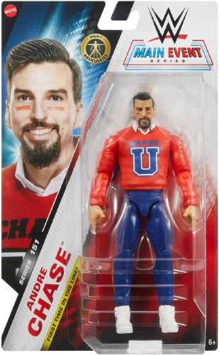 WWE S151 Main Event Andre Chase Action Figure - Forbidden Planet WWE S151 Main Event Andre Chase Action Figure - Forbidden Planet