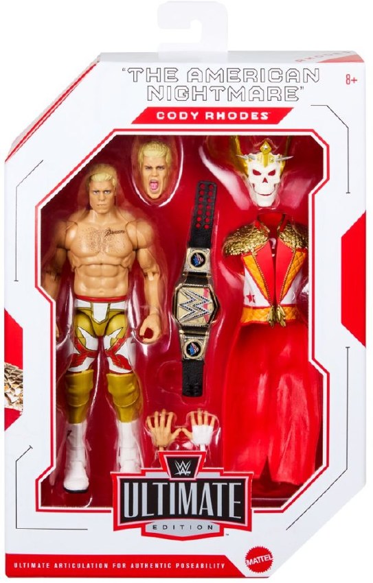 WWE コーディー・ローデス　アルティメットエディション　マテル　エリート WWE Ultimate Edition Greatest Hits 2026 The American Nightmare
