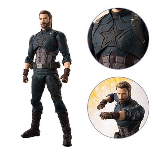 avengers infinity war captain america action figure