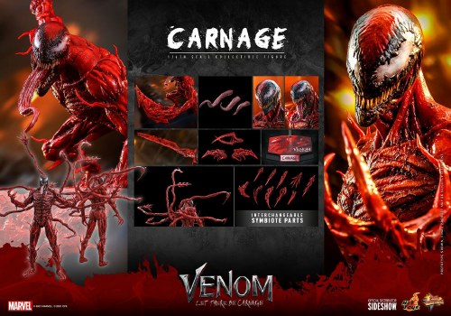 Hot Toys Venom Let There Be Carnage Carnage 1/6 Scale Action Figure -  Forbidden Planet