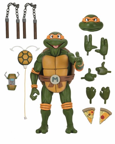 Teenage Mutant Ninja Turtles (Cartoon) – 1/4 Scale Action Figure – Giant  Size Michelangelo –