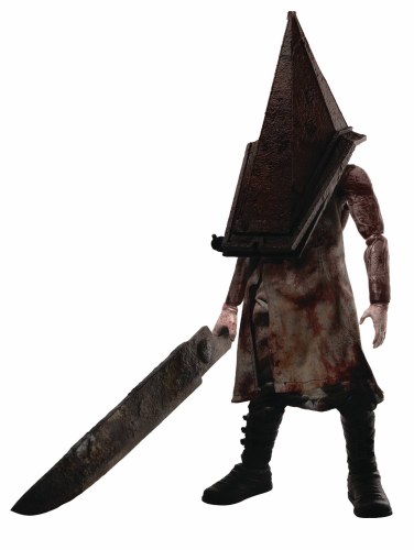 Silent Hill 2 Pyramid Head Red Pyramid Thing Sword Cosplay Weapon Prop