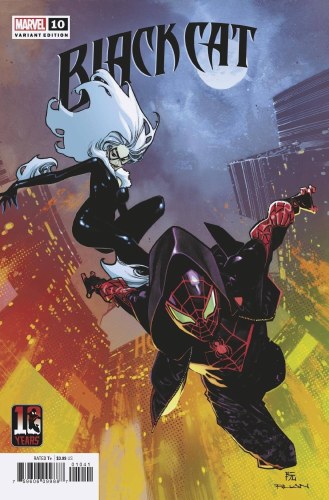 Black Cat #10 Miles Morales 10th Anniversary Variant - Forbidden