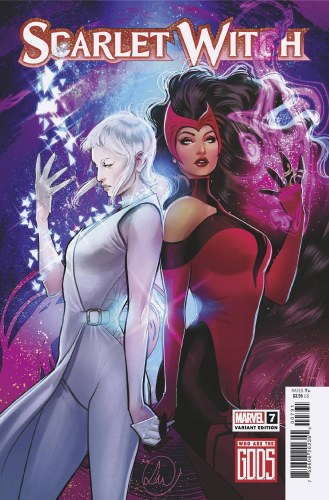 A bit of newly released material for Scarlet Witch #7. Also an