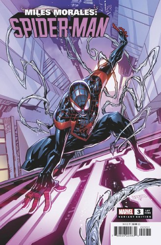 Miles Morales Spider-Man #3 Lashley Variant - Forbidden Planet