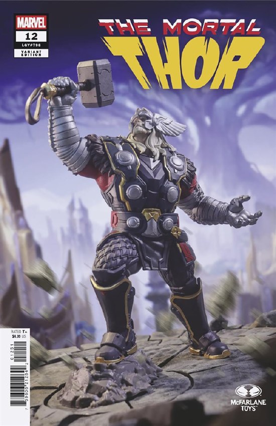 Mortal Thor #12 Mcfarlane Toys Marvel Rivals Variant - Forbidden