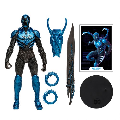 DC Multiverse Blue Beetle Movie Blue Beetle 7 In Action Figure - Forbidden  Planet