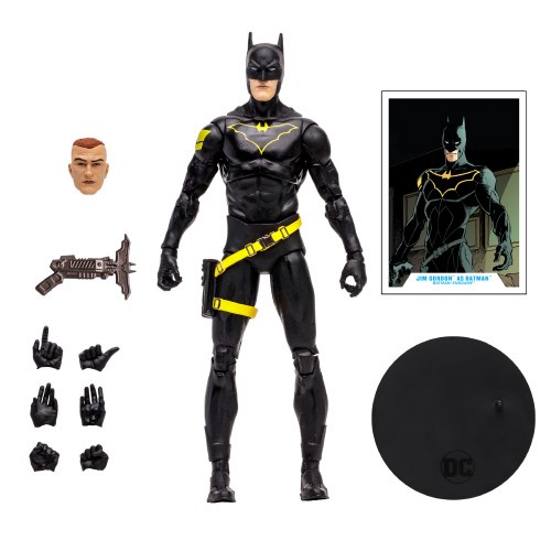 DC Multiverse Jim Gordon Batman 7in Action Figure Forbidden Planet