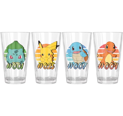 4 Pc. Pint Glass Set