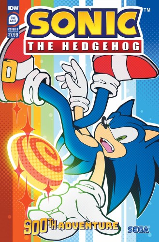 Sonic the Hedgehogs 900th Adventure Cvr B - Forbidden Planet