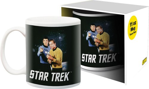 Star Trek Kirk and Spock 11 oz. Mug
