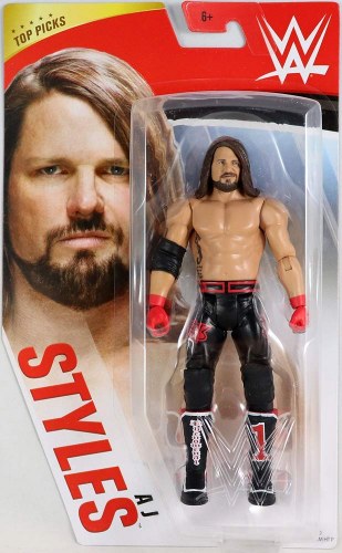 aj styles wrestler toy