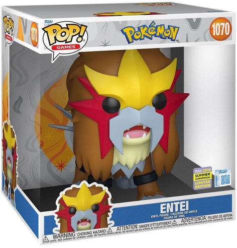 ポケモン - 激レアコミコン2025限定FUNKO POP! ポケモン　エンテイ　特大限定 GUEST_d99f18b1-7df5-4726-9f82-